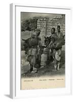 Water Carriers, Jerusalem-null-Framed Photographic Print