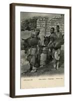 Water Carriers, Jerusalem-null-Framed Photographic Print