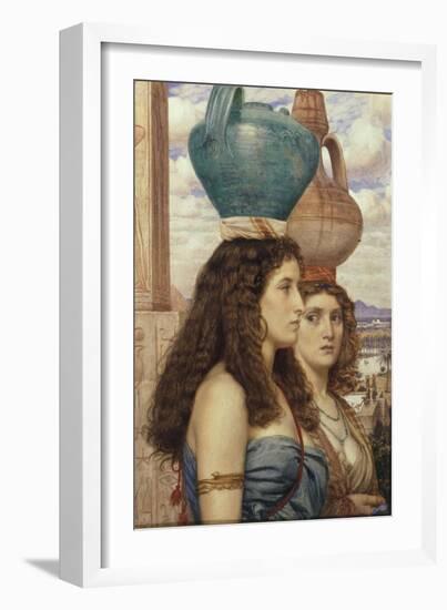 Water Carriers of the Nile, 1862-Edward John Poynter-Framed Giclee Print