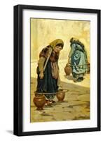 Water Carriers-Adolfo Belimbau-Framed Premium Giclee Print