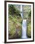 Water Cascades Down Multnomah Falls, Oregon-Ben Coffman-Framed Photographic Print