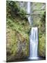 Water Cascades Down Multnomah Falls, Oregon-Ben Coffman-Mounted Photographic Print