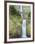 Water Cascades Down Multnomah Falls, Oregon-Ben Coffman-Framed Photographic Print