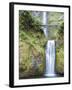 Water Cascades Down Multnomah Falls, Oregon-Ben Coffman-Framed Photographic Print