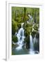 Water Cascading Down Toberia Falls-Juan Carlos Munoz-Framed Photographic Print