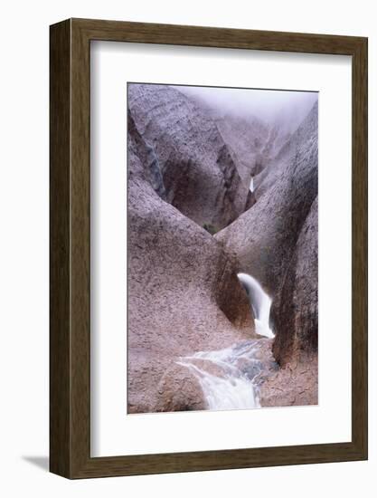 Water Cascading from Ayers Rock-null-Framed Photographic Print