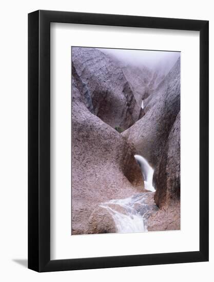 Water Cascading from Ayers Rock-null-Framed Photographic Print