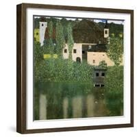 Water Castle, 1908-Gustav Klimt-Framed Giclee Print