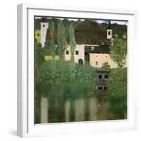 Water Castle, 1908-Gustav Klimt-Framed Giclee Print