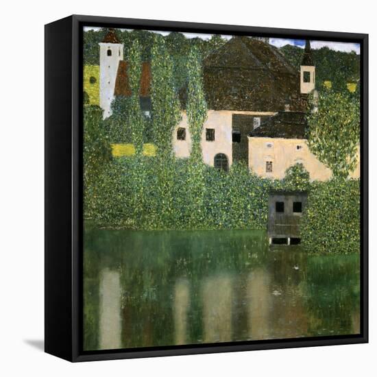 Water Castle, 1908-Gustav Klimt-Framed Stretched Canvas