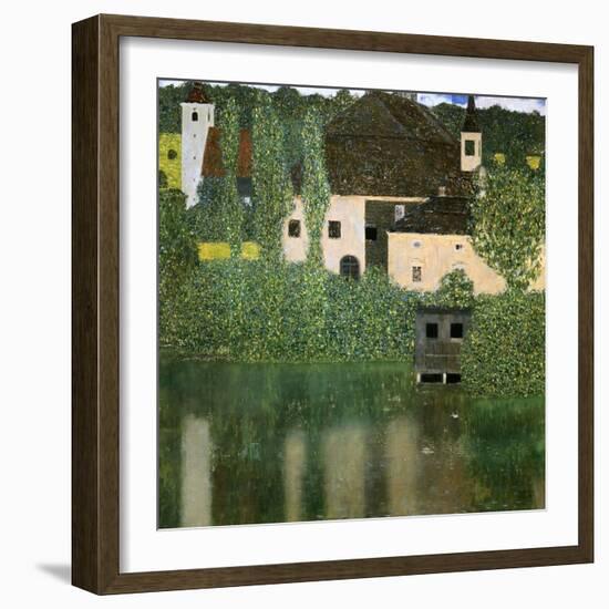 Water Castle, 1908-Gustav Klimt-Framed Giclee Print