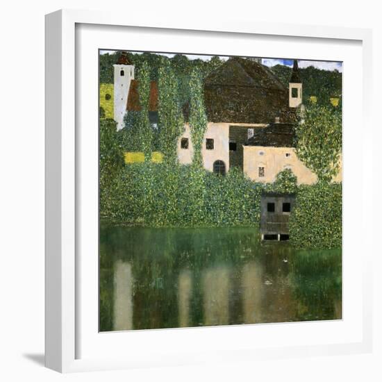 Water Castle, 1908-Gustav Klimt-Framed Giclee Print