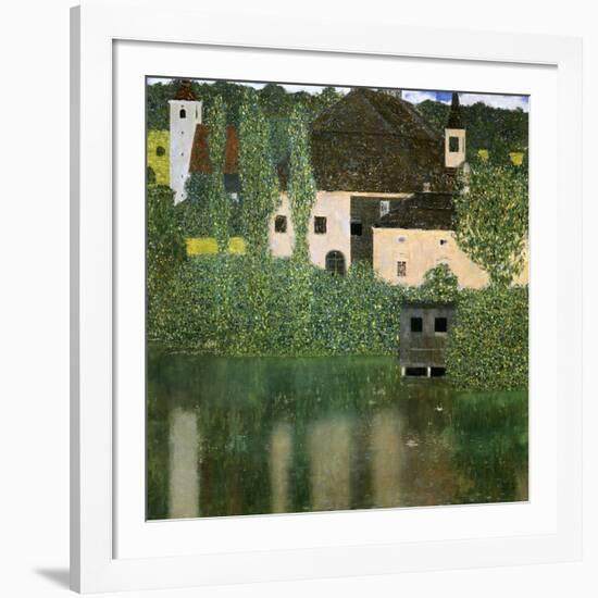 Water Castle, 1908-Gustav Klimt-Framed Premium Giclee Print