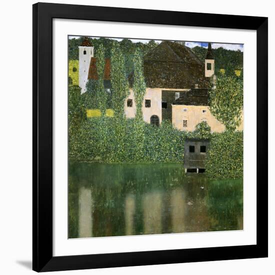 Water Castle, 1908-Gustav Klimt-Framed Premium Giclee Print