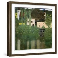 Water Castle, 1908-Gustav Klimt-Framed Premium Giclee Print