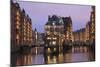 Water castle (Wasserschloss), Speicherstadt, Hamburg, Hanseatic Citiy, Germany, Europe-Markus Lange-Mounted Photographic Print