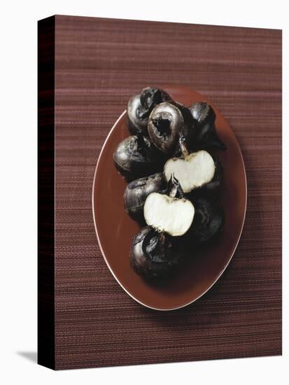 Water Chestnuts, One Halved-Eising Studio - Food Photo and Video-Stretched Canvas