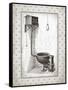 Water Closet I-Gwendolyn Babbitt-Framed Stretched Canvas