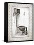 Water Closet I-Gwendolyn Babbitt-Framed Stretched Canvas