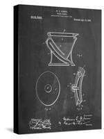 Water Closet Patent-null-Stretched Canvas