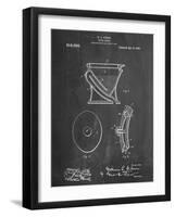 Water Closet Patent-null-Framed Art Print