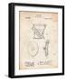 Water Closet Patent-Cole Borders-Framed Art Print