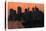 Water Color New York City Scene-trentemoller-Stretched Canvas