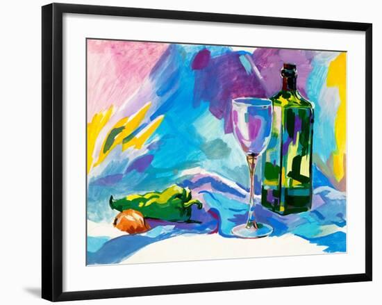Water Color Painting-Boyan Dimitrov-Framed Art Print