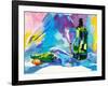 Water Color Painting-Boyan Dimitrov-Framed Art Print