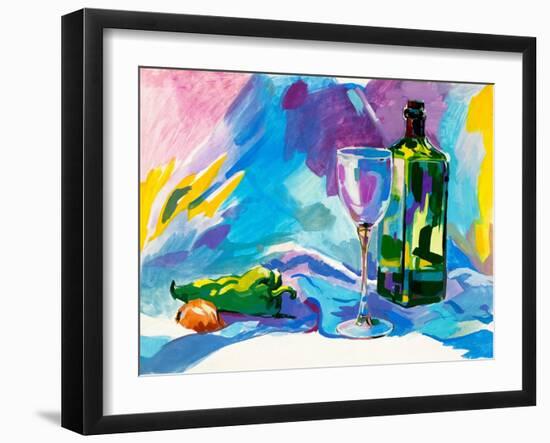 Water Color Painting-Boyan Dimitrov-Framed Art Print