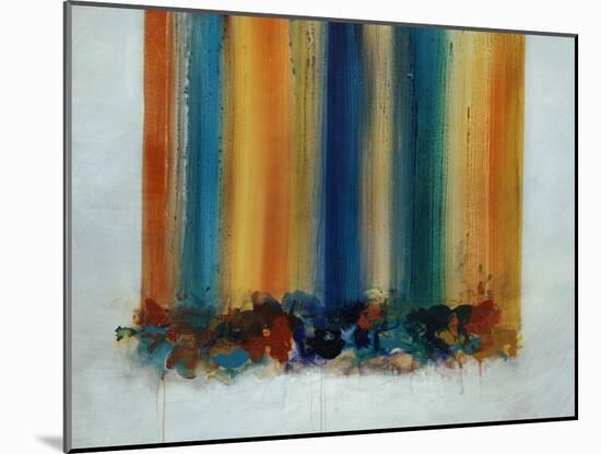 Water Colorfall-Kari Taylor-Mounted Giclee Print