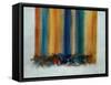 Water Colorfall-Kari Taylor-Framed Stretched Canvas