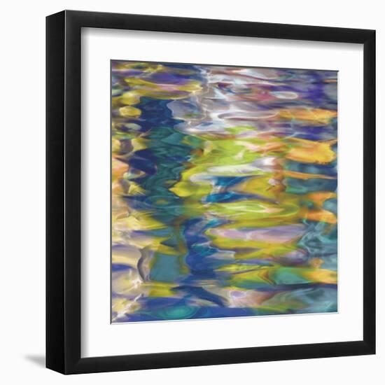 Water Colors 5-Carla West-Framed Giclee Print