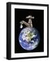 Water Conservation, Conceptual Image-Victor De Schwanberg-Framed Photographic Print