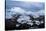 Water crashing over the ice and black sandy beach at Jokulsarlon, Iceland, Polar Regions-Paul Porter-Stretched Canvas