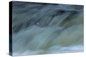 Water Dancing Over Boulders-Anthony Paladino-Stretched Canvas