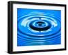 Water Drop Impact-Adam Hart-Davis-Framed Photographic Print