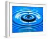 Water Drop Impact-Adam Hart-Davis-Framed Photographic Print