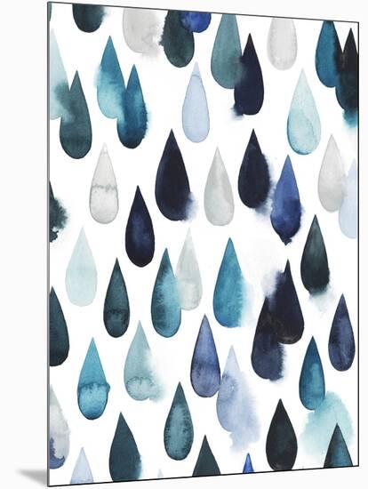Water Drops II-Grace Popp-Mounted Art Print