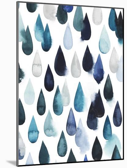 Water Drops II-Grace Popp-Mounted Art Print