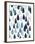 Water Drops II-Grace Popp-Framed Art Print