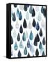 Water Drops II-Grace Popp-Framed Stretched Canvas