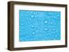 Water Drops on Tent Fabric-Justin Bailie-Framed Photographic Print