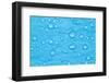 Water Drops on Tent Fabric-Justin Bailie-Framed Photographic Print