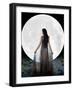 Water Fairy Walking into the Moon-Gordana-Framed Photographic Print