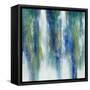 Water Fall-K. Nari-Framed Stretched Canvas