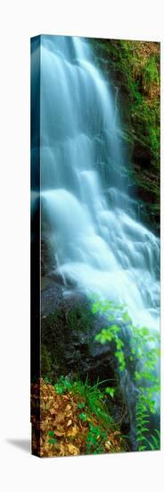 Water Falling from Rocks, Aberfeldy, Perthshire, Scotland-null-Stretched Canvas