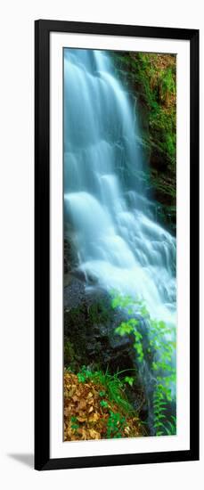 Water Falling from Rocks, Aberfeldy, Perthshire, Scotland-null-Framed Photographic Print