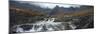 Water Falling from Rocks, Sgurr A' Mhaim, Glen Brittle, Isle of Skye, Scotland-null-Mounted Photographic Print