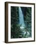 Water Falling Off Mountain at Helmcken Falls-null-Framed Photographic Print